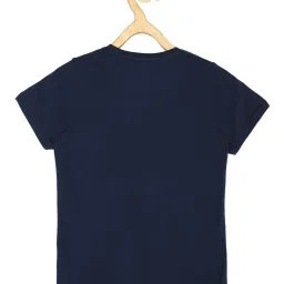 Allen Solly Junior Boys Navy Printed T-Shirt image 2