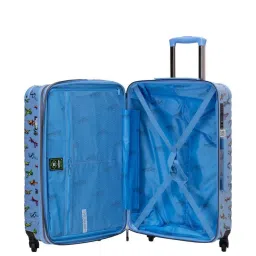 CARPISA 4 Wheel Blue Medium Hard Cabin Trolley - 42 cm image 5