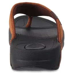 Walkway Men's Brown Thong Sandals image 5