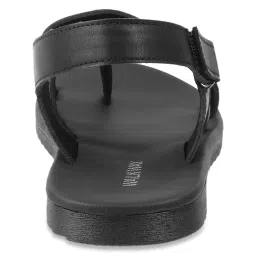 Walkway Men's Black Toe Ring Sandals image 5
