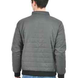 Integriti Dark Blue & Dark Grey Regular Fit Reversible Jacket image 2