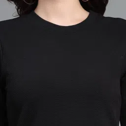 Style Quotient Black Regular Fit Top image 5