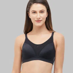 Wacoal Motion Wear Padded Non-Wired Full Coverage Full Support Medium Intensity Sports  Bra - Black image 1