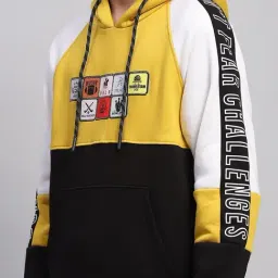 Monte Carlo Boys Mustard & Black Cotton Blend Printed Combo Sets image 4