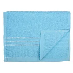 Kuber Industries Set Of 3 Green & Blue Striped Cotton Face Towels image 5