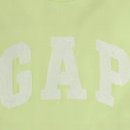 GAP Kids Green Relaxed Cotton Printed Top image 4