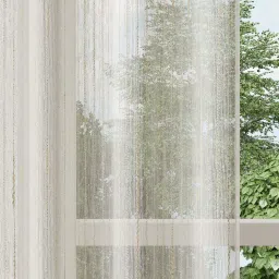 Ddecor Live Beautiful Beige Polyester 7 ft Door Curtain image 5