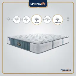 Springfit Reactive Dual Memory Orthopedic Spine Support Mattress 5 inch-Single Size (72x36x5 inch) image 2