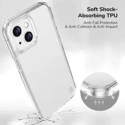 GRIPP Case Ultra Tough Lightweight for iPhone 13 - Clear image 2