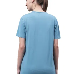 Vimal Jonney White & Blue Cotton Printed T-Shirt - Pack Of 2 image 5