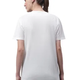 Vimal Jonney White & Beige Cotton Logo T-Shirt - Pack Of 2 image 5