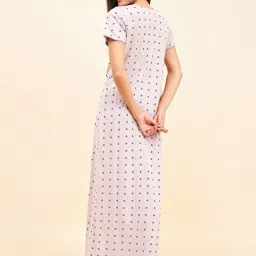 Sweet Dreams Rose Printed Cotton Night Dress image 2