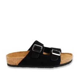 Ginger by Lifestyle Women's Black Casual Sandals image 2