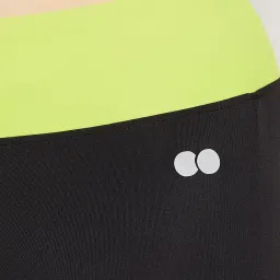 Clovia Black Regular Fit Tights image 5