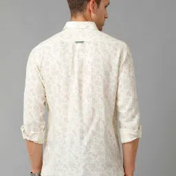 Linen Club Multicolor Regular Fit Printed Linen Shirt image 2