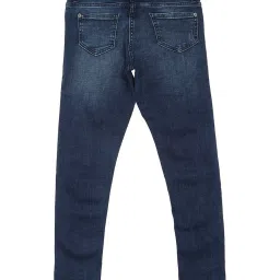 Peter England Kids Navy Distressed Jeans image 2