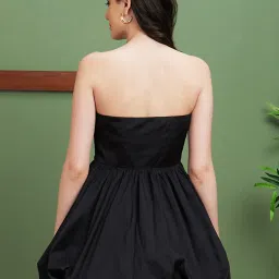 Globus Black Regular Fit A Line Dress image 2