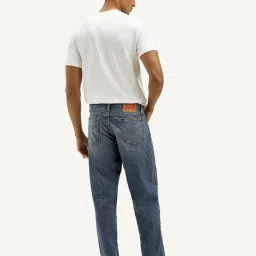 Levi's 550'92 Blue Cotton Relaxed Fit Distressed Jeans image 2