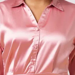 Globus Pink Slim Fit Bodycon Dress image 5