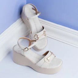 Inc.5 Women's Cream Ankle Strap Sandals-picture-31