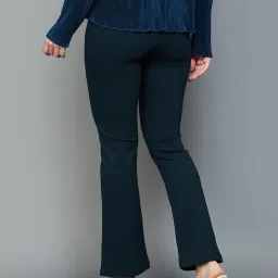 Code by Lifestyle Green Mid Rise Pants image 2