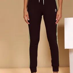 Zicada Women Colourblocked Skinny Fit Joggers Trousers-image-53