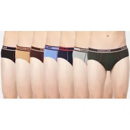 Dollar Bigboss Multicolored Cotton Regular Fit Briefs (Pack of 7) image 1