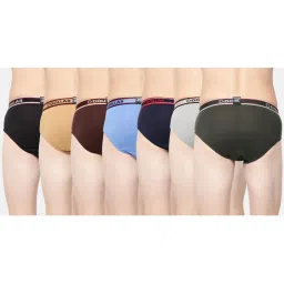 Dollar Bigboss Multicolored Cotton Regular Fit Briefs (Pack of 7) image 2