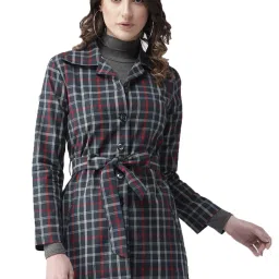 Style Quotient Navy Checks Jacket image 1