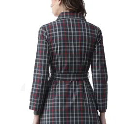 Style Quotient Navy Checks Jacket image 2