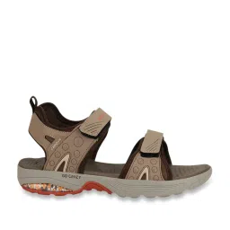 Campus Men's Beige Floater Sandals image 1