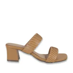 Metro Women Beige Slides image 3