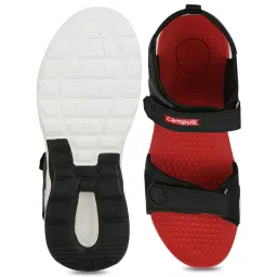 Campus Men's  Black Floater Sandals image 3