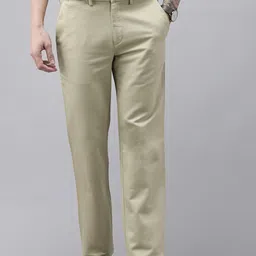 ColorPlus Men Tailored Fit Regular Trousers-picture-37