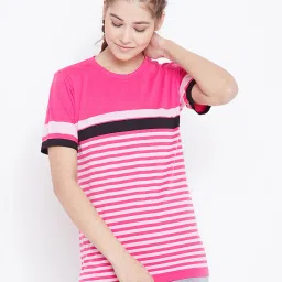 c9 airwear C9 Pink Striped T-Shirt image 1