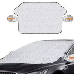 FreshDcart Car Windshield Sunshade & Snow Cover for Winter & Summer, F752 image 2