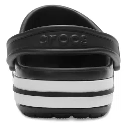 Crocs Unisex Bayaband Black Back Strap Clogs image 5