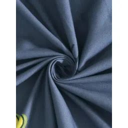 Klotthe Printed Multicolor 300 TC Cotton Blend Double Bed Sheet with 2 Pillow Covers image 4