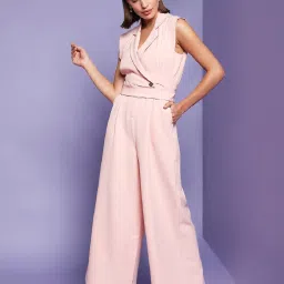 Vero Moda Pink Sleeveless Jumpsuit - Marquee Collection image 1