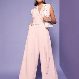 Vero Moda Pink Sleeveless Jumpsuit - Marquee Collection image 4