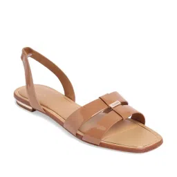 Aldo Women's Beige Back Strap Sandals image 2