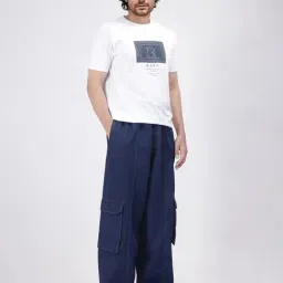 Rare Rabbit Blue Comfort Fit Solid Jeans image 5