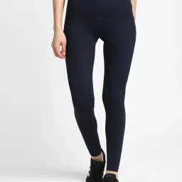 Adidas Blue TF L 3 BAR T Tights image 1