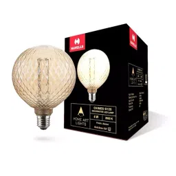 Havells 4 W Chimes G125 LED Lamp Amber E27 Base Cap and 2600 K, LHLDBGHA618R004 image 2