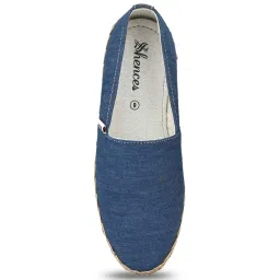 Shences Men's Blue Espadrille Shoes image 3
