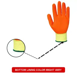 GENERIC Cut Resistant Gloves Nylon Oraneg Free Size image 4