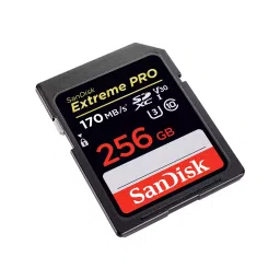 SanDisk Extreme PRO 256 GB 170 Mbps SDXC UHS-I Memory Card C10 U3 V30, SDSDXXY-256G-GN4IN image 2