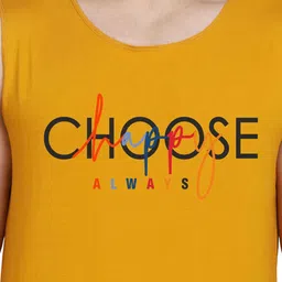 SLOWLORIS Pack Of 2 Combed Cotton Innerwear Vest VSL26 CMB(CHS MUSTARD)(KEEP RUST) image 2