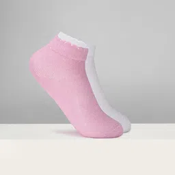 Pantaloons Junior Girls Pack Of 2 Cotton Ankle-Length Socks-picture-32