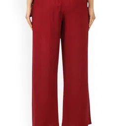 Neelokurti Women Pack Of 2 Pleated Relexed Fit Trousers image 4